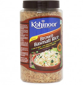 Kohinoor Brown Basmati Rice   Plastic Jar  1 kilogram